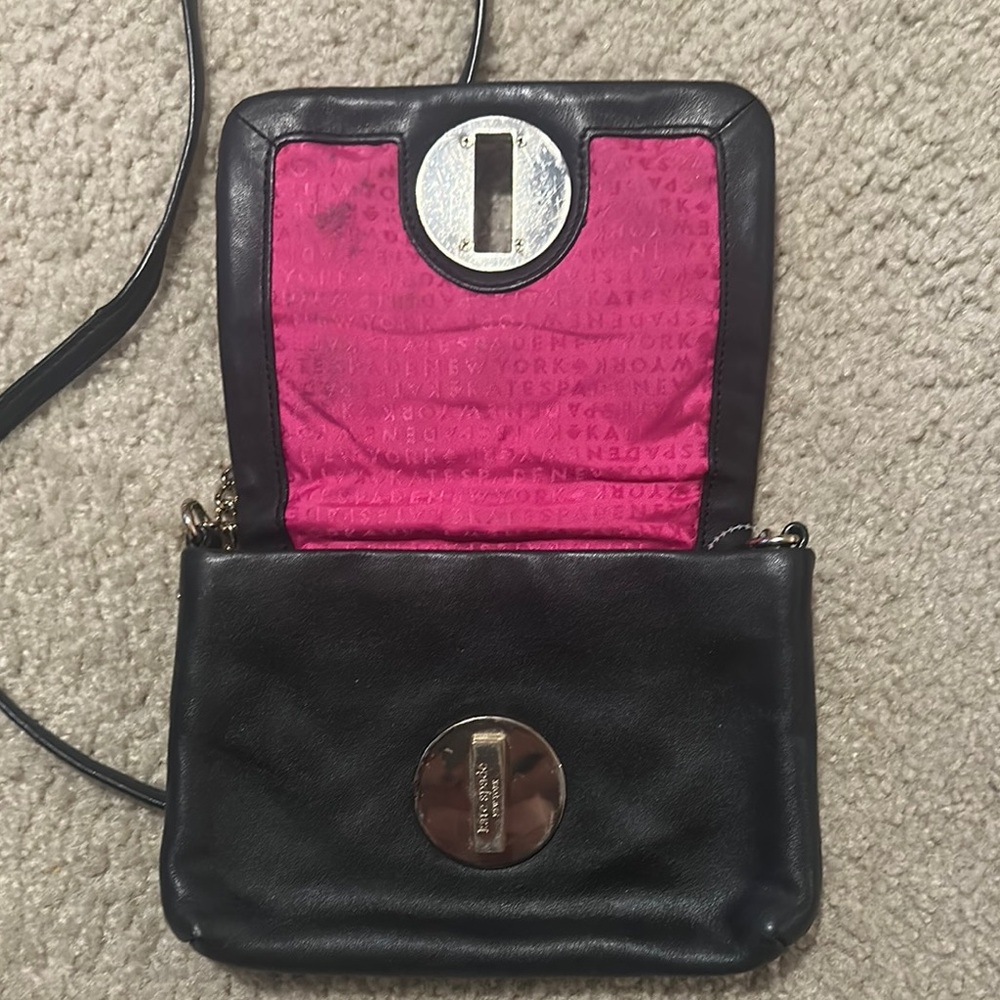 Kate Spade Black Quilted Crossbody Bag - Picture 9 of 11